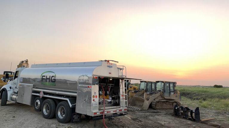 Fueling jobsite